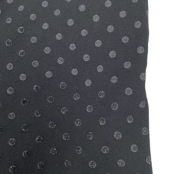 Ann Taylor Side Zip Flocked Dot Ankle Pants size 18 - Picture 5 of 5